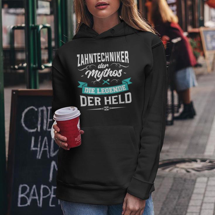 Zahntechniker Herren Hoodie - Der Mythos, Die Legende, Für Zahnärzte Lustige Geschenke