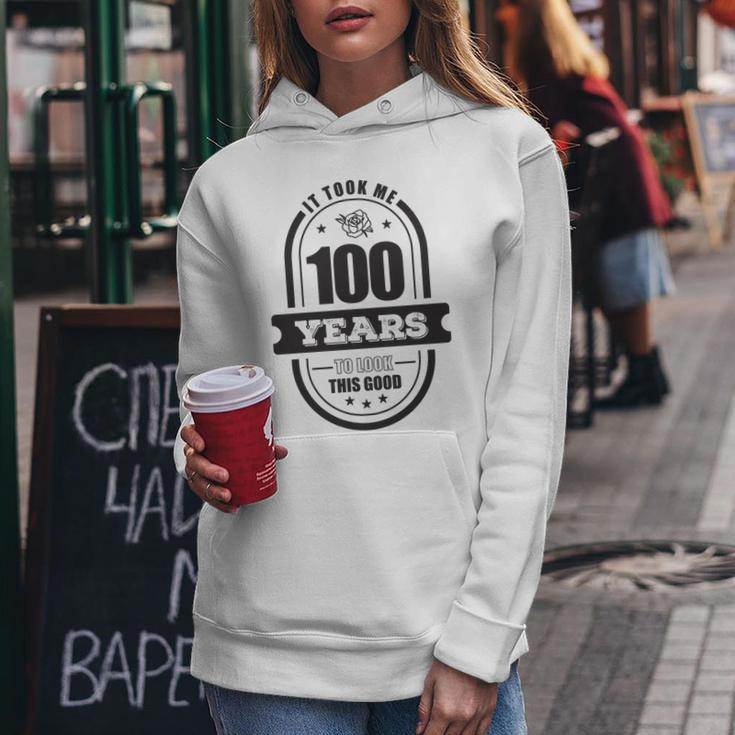 100. Geburtstag Oma Langarmshirt, Einzigartiges Design zum Jubiläum Hoodie Lustige Geschenke
