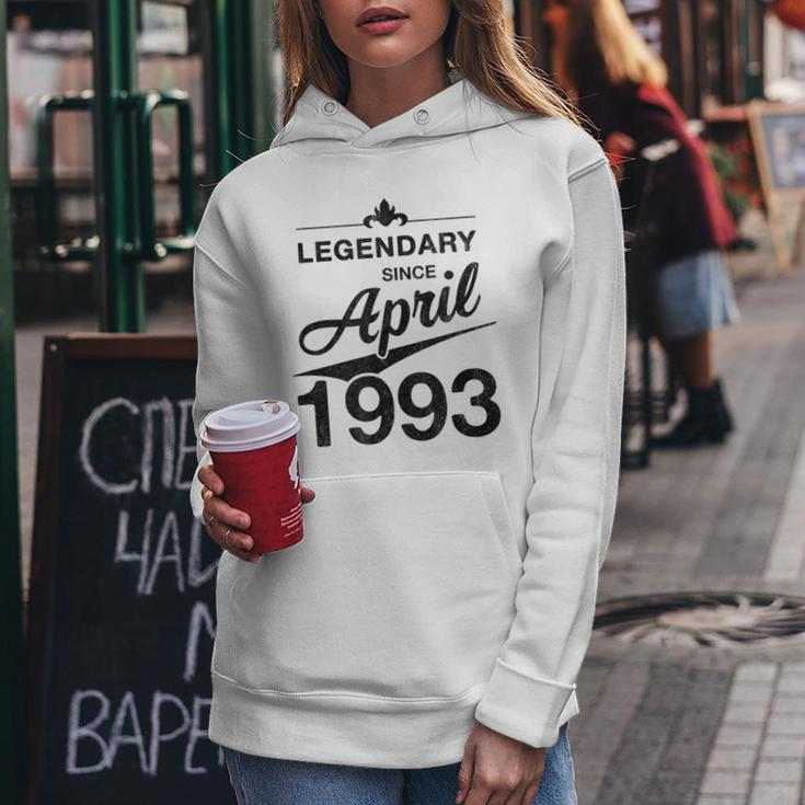 30 Geburtstag 30 Jahre Alt Legendär Seit April 1993 V2 Frauen Hoodie Lustige Geschenke