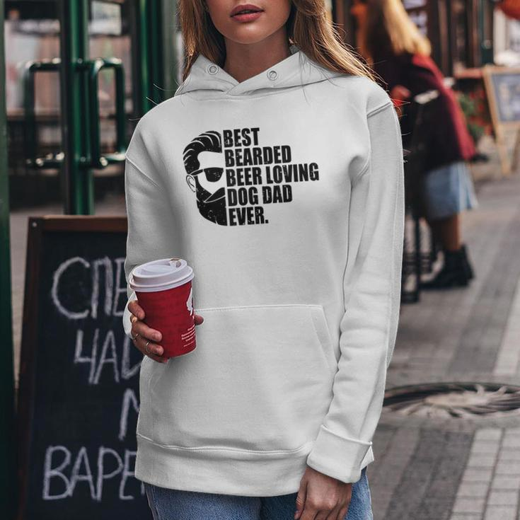 Best Bearded Beer Loving Dog Dad Pet Lovin Owner Gifts Gift For Mens Women Hoodie Unique Gifts