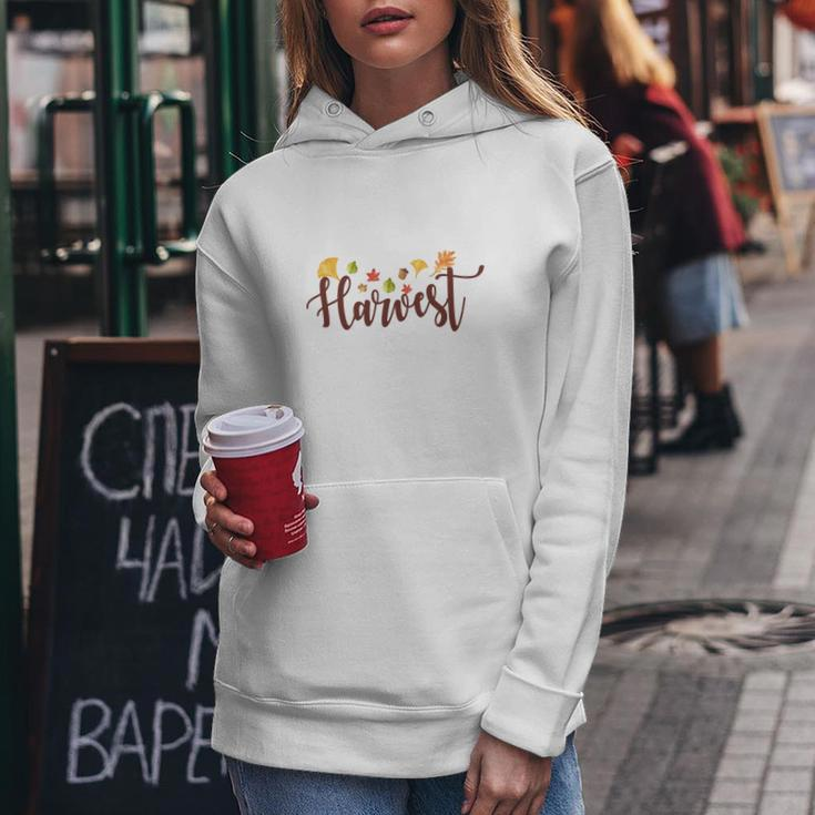 Fall Harvest Autumn Gifts Women Hoodie Graphic Print Hooded Sweatshirt Personalized Gifts
