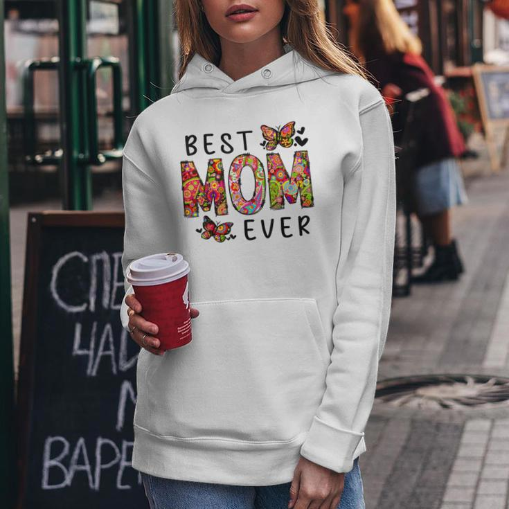 Floral Mothers Day Best Mom Ever From Daughter Son Kid Women Hoodie Unique Gifts