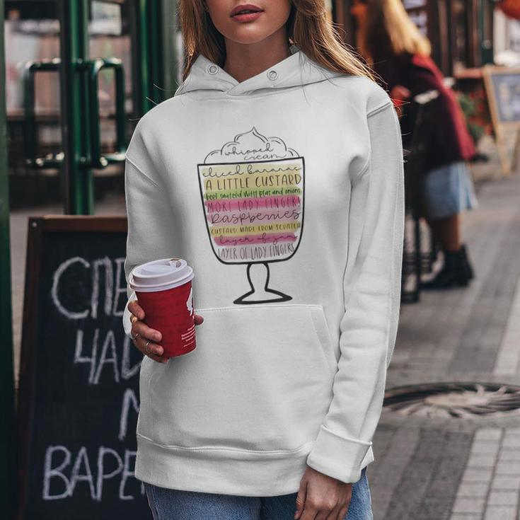 Friends Thanksgiving Rachels Trifle Friends Funny Women Hoodie Graphic Print Hooded Sweatshirt Personalized Gifts