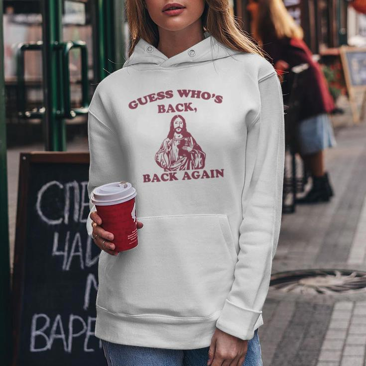 Guess Whos Back Back Again Happy Easter Jesus Christ Women Hoodie Unique Gifts