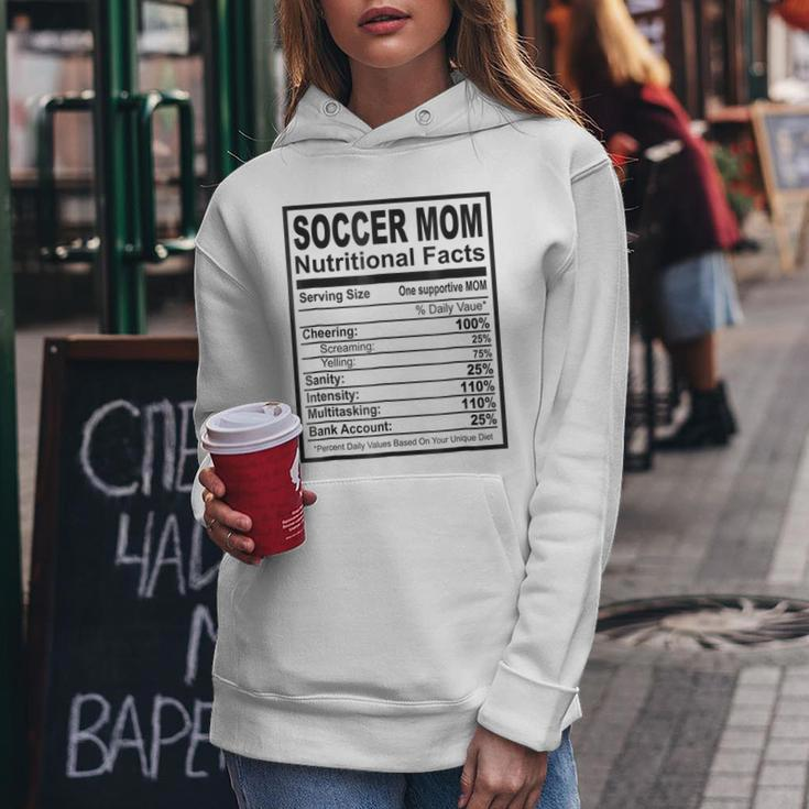 Soccer Mom Nutritional Facts Women Hoodie Unique Gifts