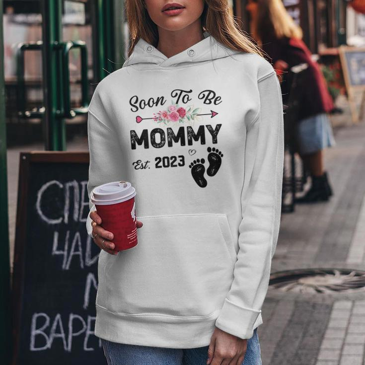 Soon To Be Mommy 2023 Mothers Day First Time Mom Pregnancy Gift For Womens Women Hoodie Unique Gifts