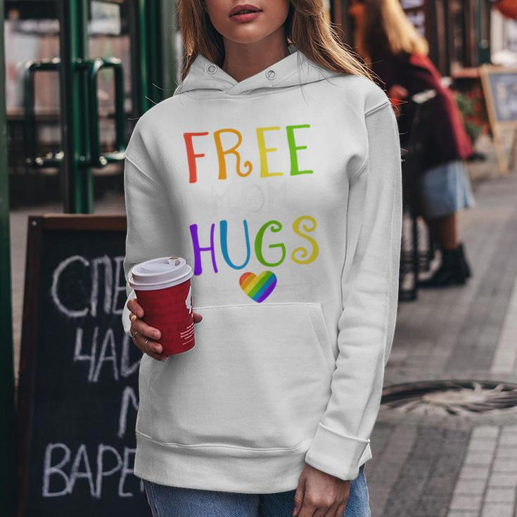 Womens Free Mom Hugs LgbtShirt Mothers Day Gifts Women Hoodie Unique Gifts