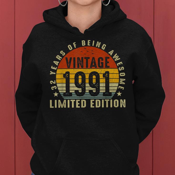 1991 Limitierte Auflage Hoodie, 32 Jahre Awesome Geburtstag