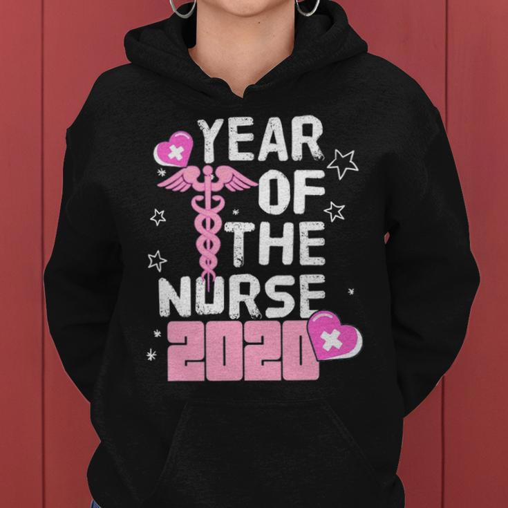 2020 Year Of The Nurse Midwife Nurse Week School Rn Lpn Gift Women Hoodie