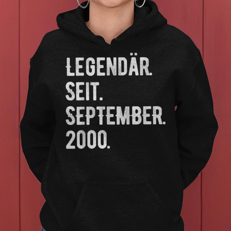 23 Geburtstag Geschenk 23 Jahre Legendär Seit September 200 Frauen Hoodie