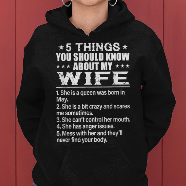 5 Things You Should Know About My Wife May Gift For Mens Women Hoodie
