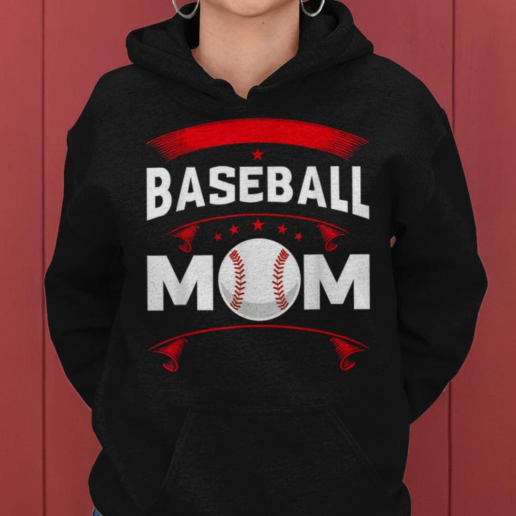 Baseball Mom Love Softball Mom Mothers Day 2023 Women Hoodie