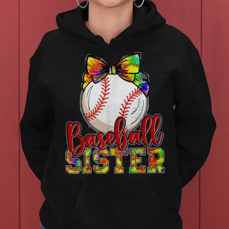 Baseball Sister Cute Baseball Gift For Sisters Children Kids Women Hoodie