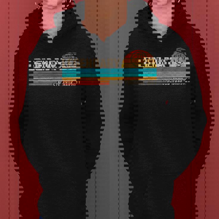 Basketballspieler Legende Seit Februar 2011 Geburtstag Frauen Hoodie