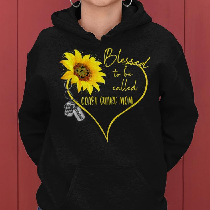 Blessed To Be Called Coast Guard Mom Gift For Coast Guard Women Hoodie