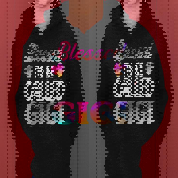 Blessed To Be Called Gigi Mothers Day Polish Grandma Women Hoodie