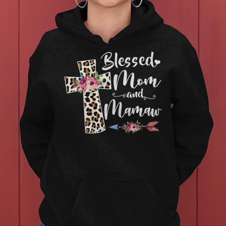 Blessed To Be Called Mom And Mamaw Gifts Gift For Womens Women Hoodie