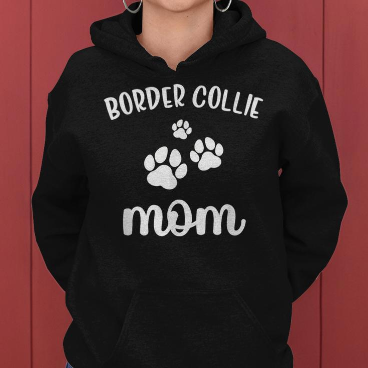 Border Collie Mom Cute Dog Women Hoodie