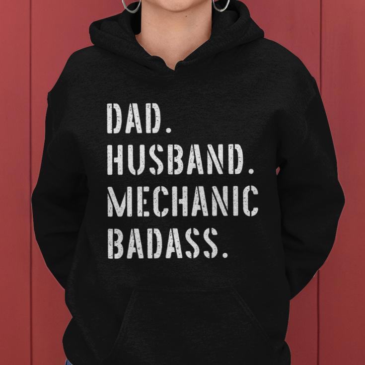 Car Mechanic Dad Funny Gift From Daughter Son Wife Gift V2 Women Hoodie