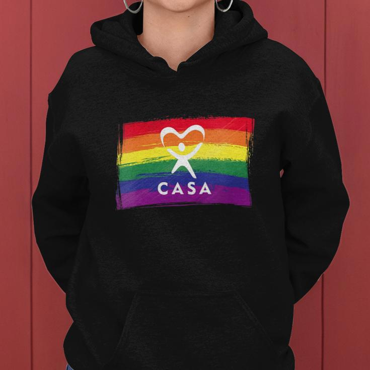 Casa Court Appointed Special Advocates Women Hoodie Graphic Print Hooded Sweatshirt