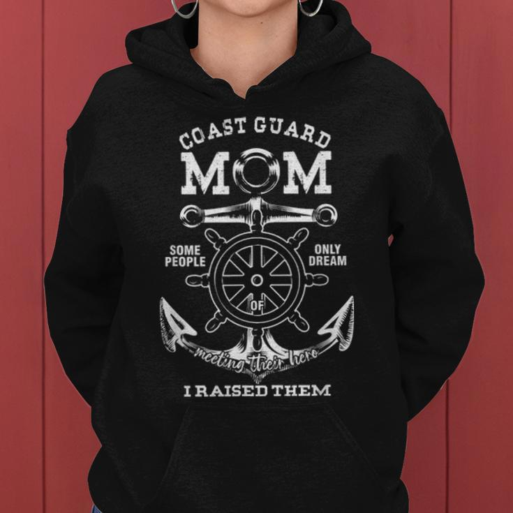 Coast Guard Mom Life Guard Mothers Day Mommy Appreciation Women Hoodie