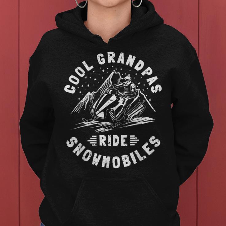 Cool Grandpas Ride Schneemobil Opa Schneemobil Frauen Hoodie