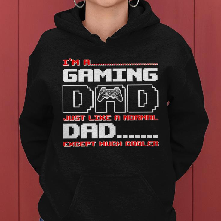 Cooler Gaming Dad Women Hoodie