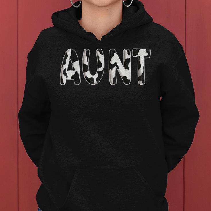 Cow Aunt Birthday Family Matching Mothers Day Boy Girl Farm Women Hoodie