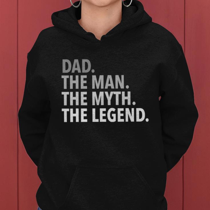 Dad The Man The Myth The Legend Women Hoodie