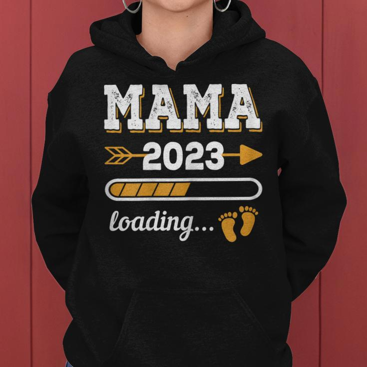 Damen Mama 2023 Loading Zukünftige Mutter 2023 Vintage Frauen Hoodie