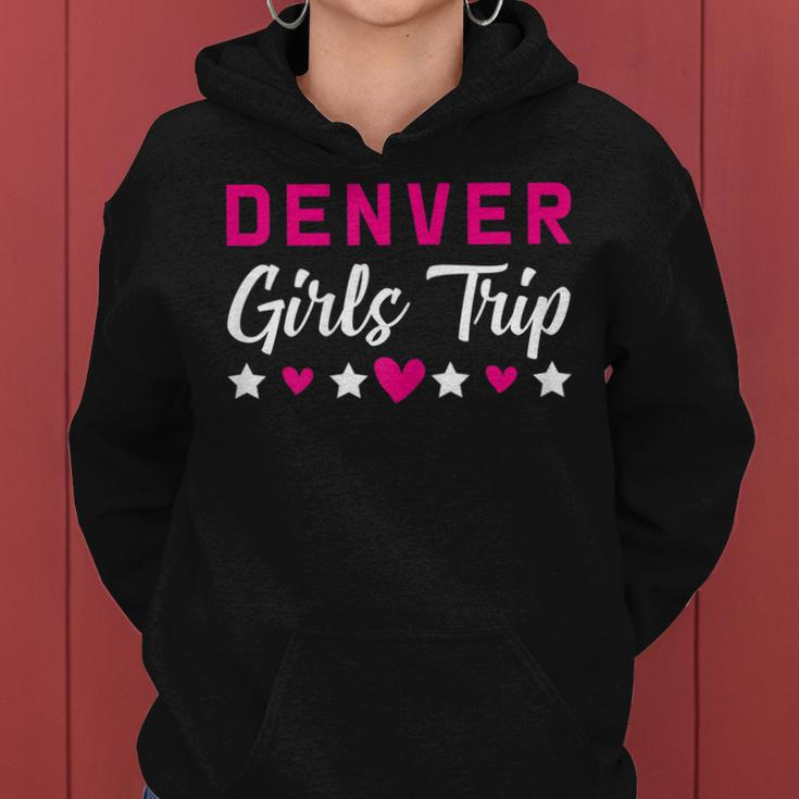 Denver Girls Trip Holiday Party Gift Farewell Squad Gift For Womens Women Hoodie