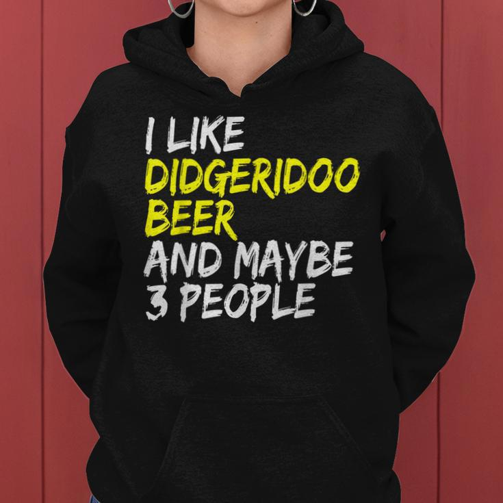 Didgeridoo Spruch Australien I Like Beer Didgeridoo Frauen Hoodie