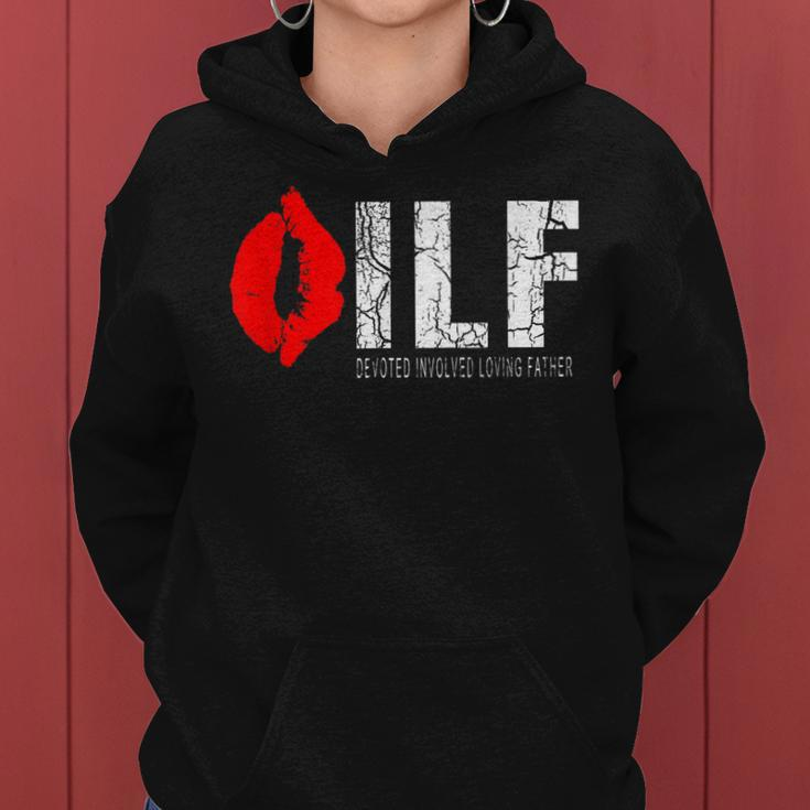 Dilf Fathers Day Gifts From Wife Women Hoodie