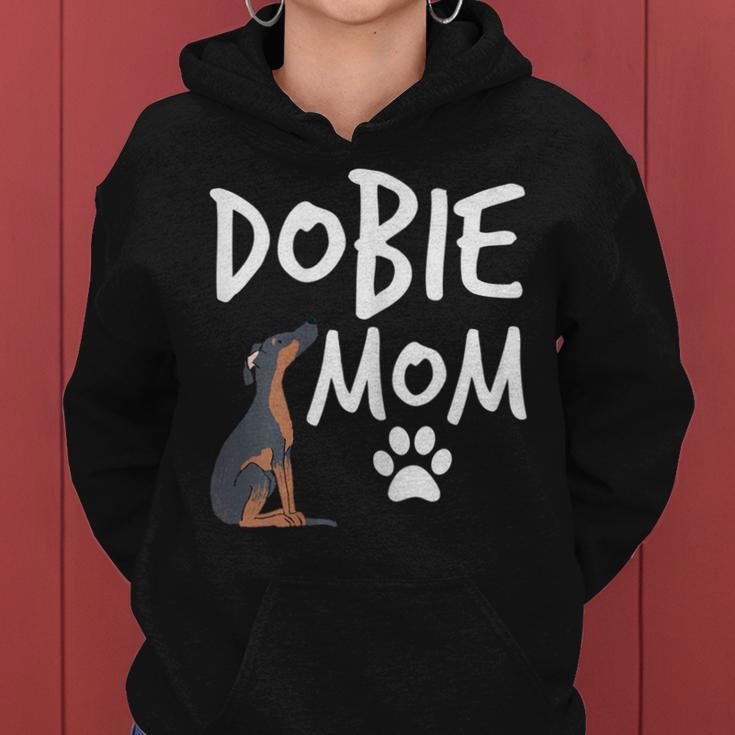 Dobie Mama Hoodie für Dobermann Pinscher Hundeliebhaber