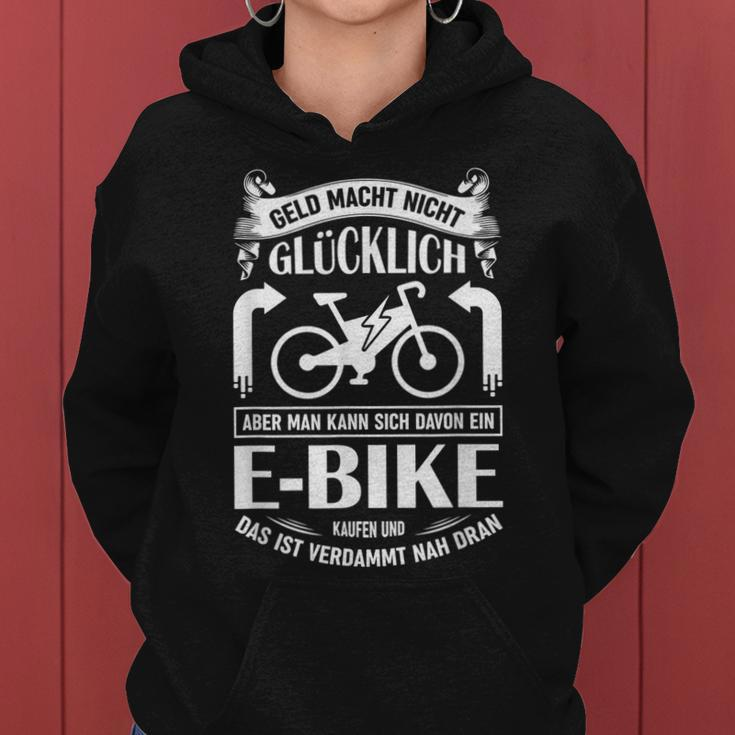 E-Bike Fahrrad E Bike Elektrofahrrad Ebike Spruch Frauen Hoodie
