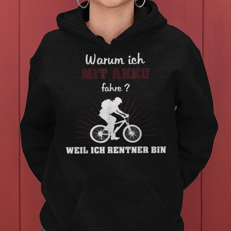 E Bike Rentner Pedelec Fahrrad Elektro Rad Ebike Frauen Hoodie