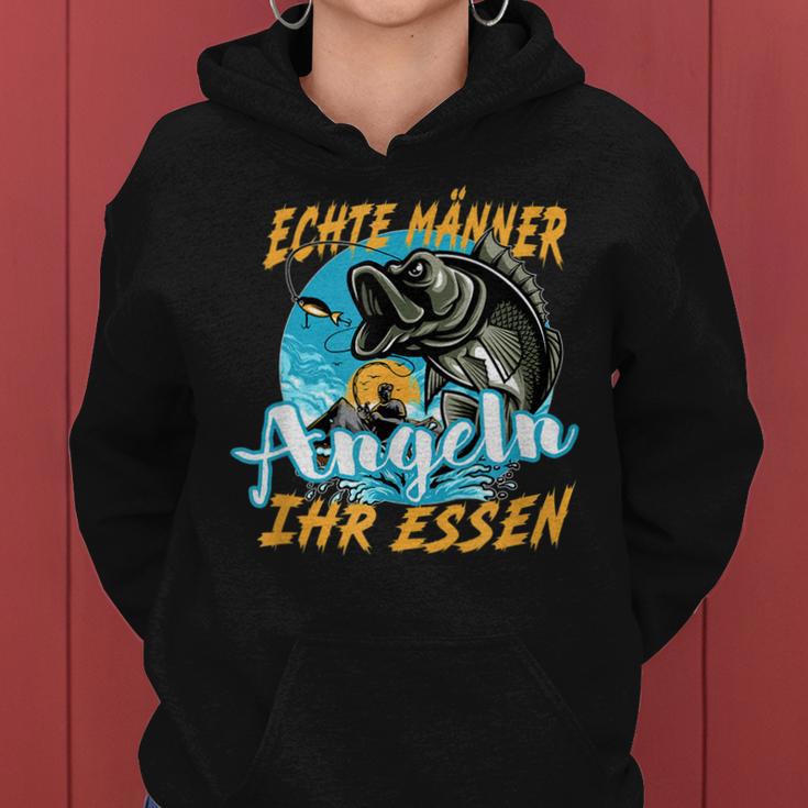 Echte Männer Angeln Ihr Essen Angel Geschenk Für Männer Frauen Hoodie