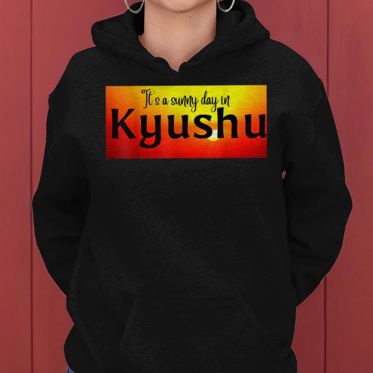 Es Ist Ein Sonniger Tag In Kyushu Frauen Hoodie