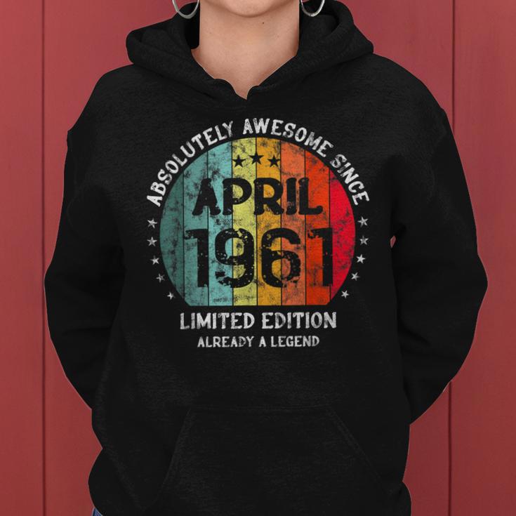 Fantastisch Seit April 1961 Männer Frauen Geburtstag Frauen Hoodie