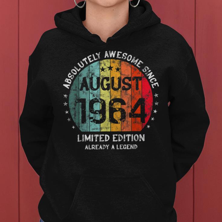 Fantastisch Seit August 1964 Männer Frauen Geburtstag Frauen Hoodie