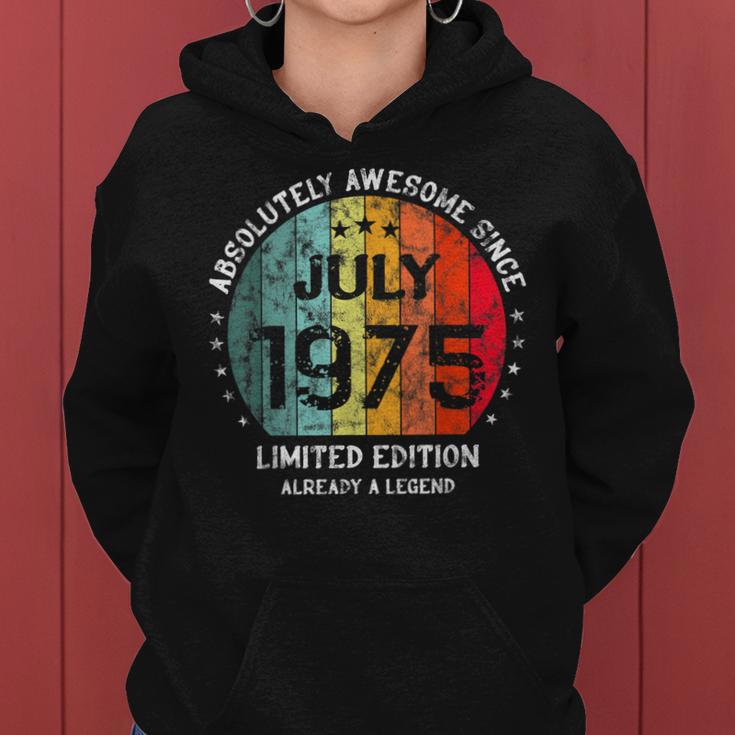 Fantastisch Seit Juli 1975 Männer Frauen Geburtstag Frauen Hoodie