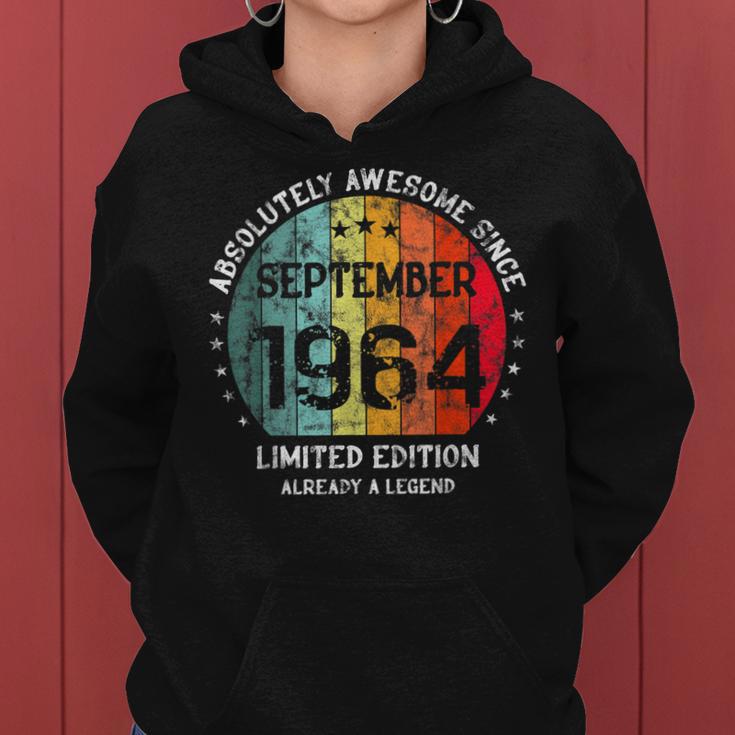 Fantastisch Seit September 1964 Männer Frauen Geburtstag Frauen Hoodie