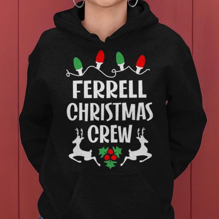 Ferrell Name Gift Christmas Crew Ferrell Women Hoodie