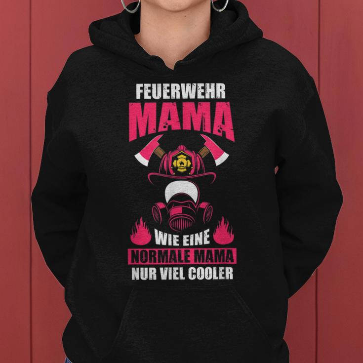 Feuerwehrfrau Mama Feuerwehr Mutter Muttertag Frauen Hoodie