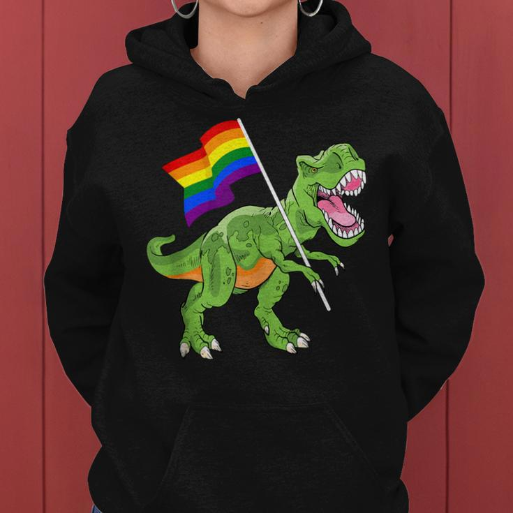 FunnyRex Rainbow Flag Gay Lesbian Lgbt Pride Women Men Women Hoodie
