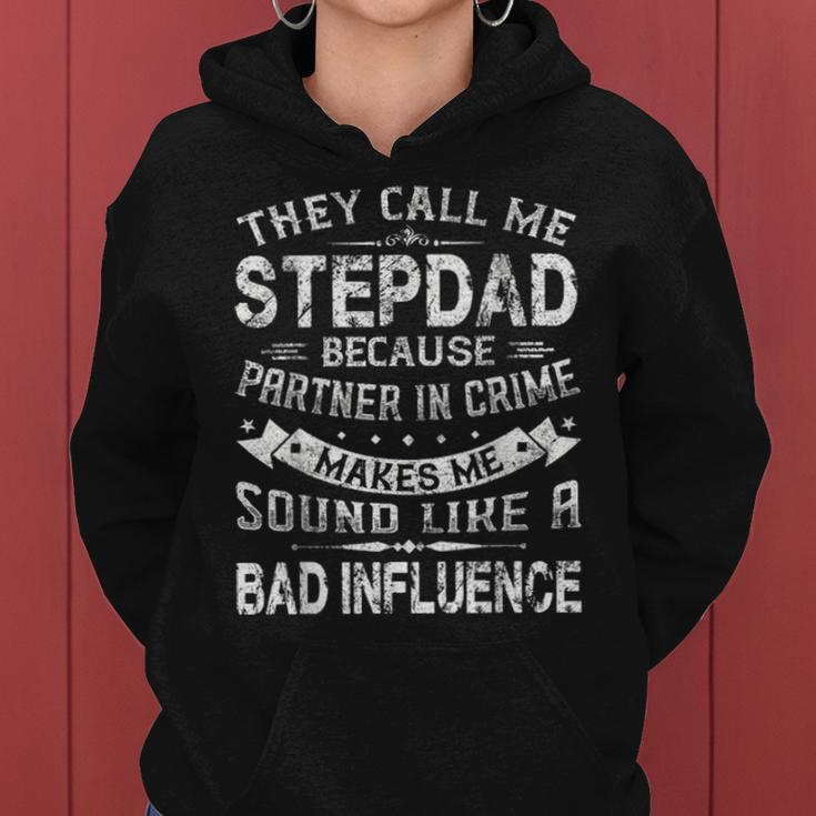 Funny They Call Me Stepdad Christmas Fathers Day Gift Women Hoodie