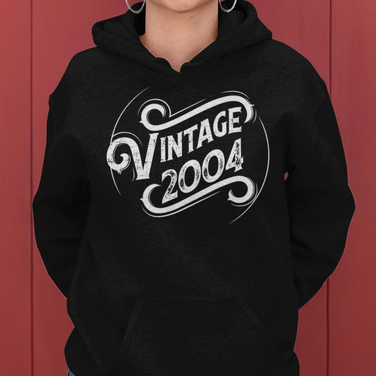 Geburtstag Vintage 2004 Frauen Hoodie