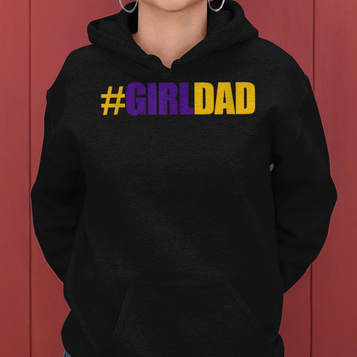 Girldad Girl Dad Father Of Daughters Fathers Day Women Hoodie