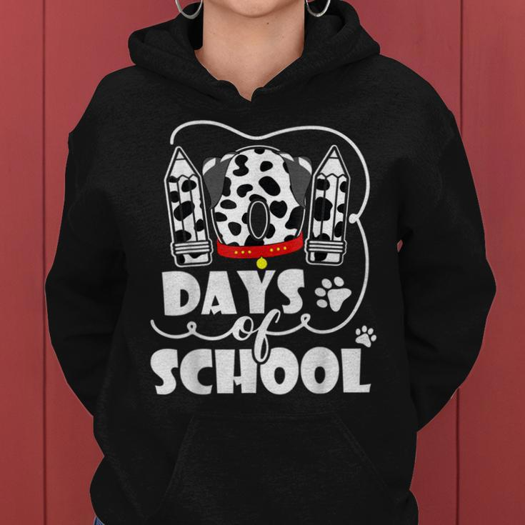 Happy 101 Days School Dog Lover Student Or Teacher Boys Kids V3 Women Hoodie