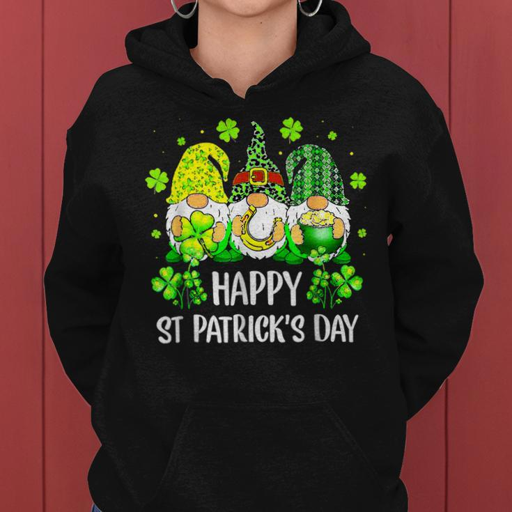 Happy St Patricks Day Irish Shamrock Love Lucky Leaf Women Hoodie